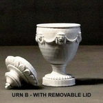  Six classical urns  3d model for 3d printers