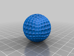  Like golfball balls  3d model for 3d printers