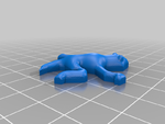  Escher echsen - space filling puzzle - no supports  3d model for 3d printers