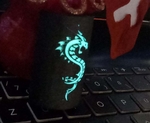  Glow in the dark dragon  3d model for 3d printers