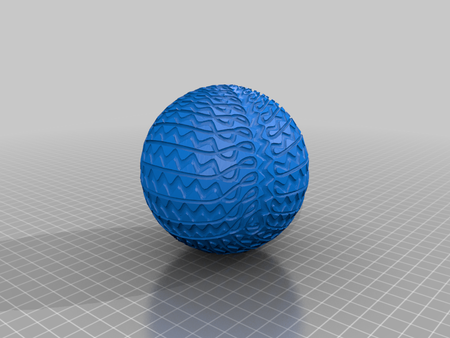 Modelo 3d de Icosa bola para impresoras 3d