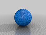 Modelo 3d de Icosa bola para impresoras 3d