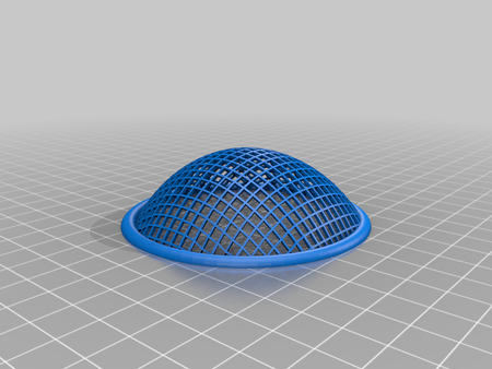  Parabolic strainer  3d model for 3d printers