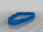  Different cloud cookie cutters  3d model for 3d printers