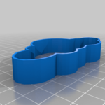  Different cloud cookie cutters  3d model for 3d printers