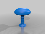  Mushroom-cloud pilzgericht  3d model for 3d printers