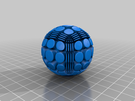 Modelo 3d de Newball para impresoras 3d