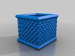 Modelo 3d de Se teje de la caja / flecht cuadro para impresoras 3d