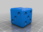  Dice  3d model for 3d printers