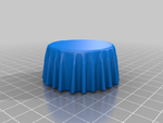  Tablecloth round  3d model for 3d printers