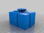  Present box ..there might be dragons in it  3d model for 3d printers