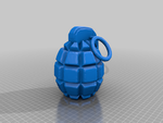 Modelo 3d de Handgrenade para impresoras 3d