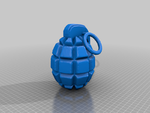 Modelo 3d de Handgrenade para impresoras 3d