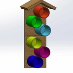  Bird feeder (tin can birdhouse)  3d model for 3d printers