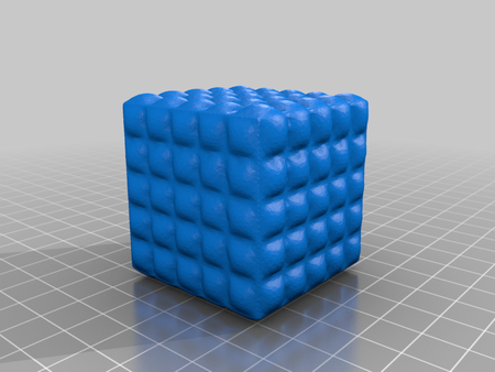 Modelo 3d de Burbuja-cubo para impresoras 3d