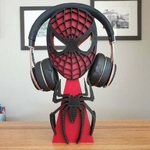  Spiderman headphones stand  3d model for 3d printers