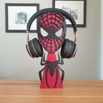  Spiderman headphones stand  3d model for 3d printers