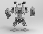  Super over-compensating boxy robot  3d model for 3d printers