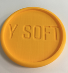  Y soft coaster  3d model for 3d printers