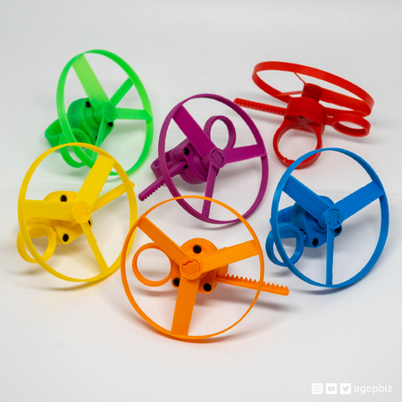 Pull Copter Finger Ring