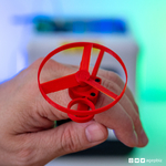 Modelo 3d de Tire de helicóptero del anillo de dedo para impresoras 3d