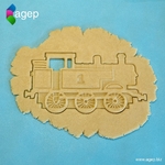  Detailed thomas the tank engine cookie cutter  3d model for 3d printers