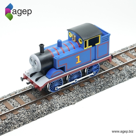  Railroad track section - thomas & friends  3d model for 3d printers