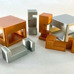  Magic drawers puzzle  3d model for 3d printers