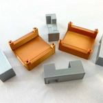  Magic drawers puzzle  3d model for 3d printers