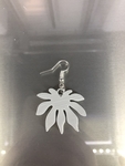  Earrings v8: 'leaf'  3d model for 3d printers