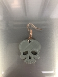 Modelo 3d de Halloween de calavera de aretes (4 archivos !) para impresoras 3d