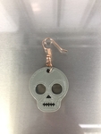 Modelo 3d de Halloween de calavera de aretes (4 archivos !) para impresoras 3d