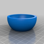  Decorated bowl  3d model for 3d printers