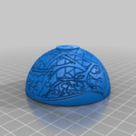  Decorated bowl  3d model for 3d printers