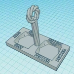  Salt & pepper shaker stand  3d model for 3d printers