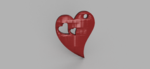  Heartss  3d model for 3d printers