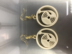  Deejee/music earrings (set)  3d model for 3d printers