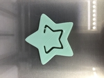  Star bookmark  3d model for 3d printers