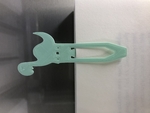  Bookmarker dino  3d model for 3d printers