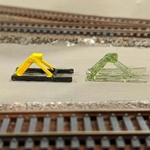  N-scale track bumper (1:160)  3d model for 3d printers