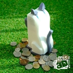 Modelo 3d de Gato de la moneda del banco para impresoras 3d