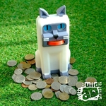  Cat coin bank  3d model for 3d printers
