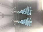  Christmas tree earrings  3d model for 3d printers