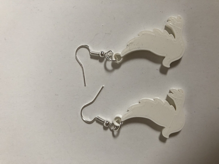 Dove earring