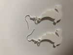  Dove earring  3d model for 3d printers