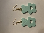  Teddybear earrings  3d model for 3d printers