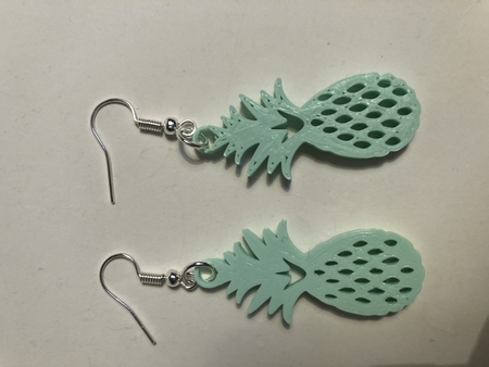 Pineapple earrings