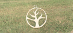  (dead) tree earring  3d model for 3d printers