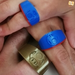  Mario ring (+ mushroom ring + pirate ring + flower ring)  3d model for 3d printers