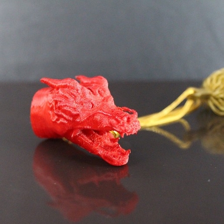 Dragon head necklace